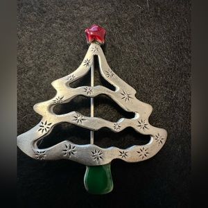 Christmas Tree Brooch